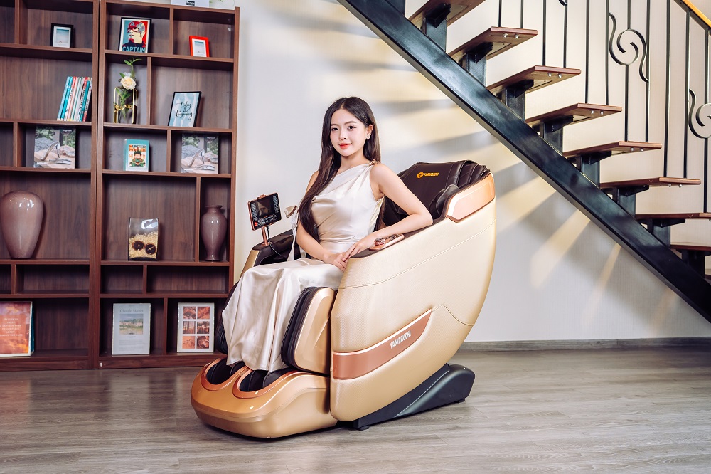 Ghế massage Yamaguchi Teki - Gam màu Gold