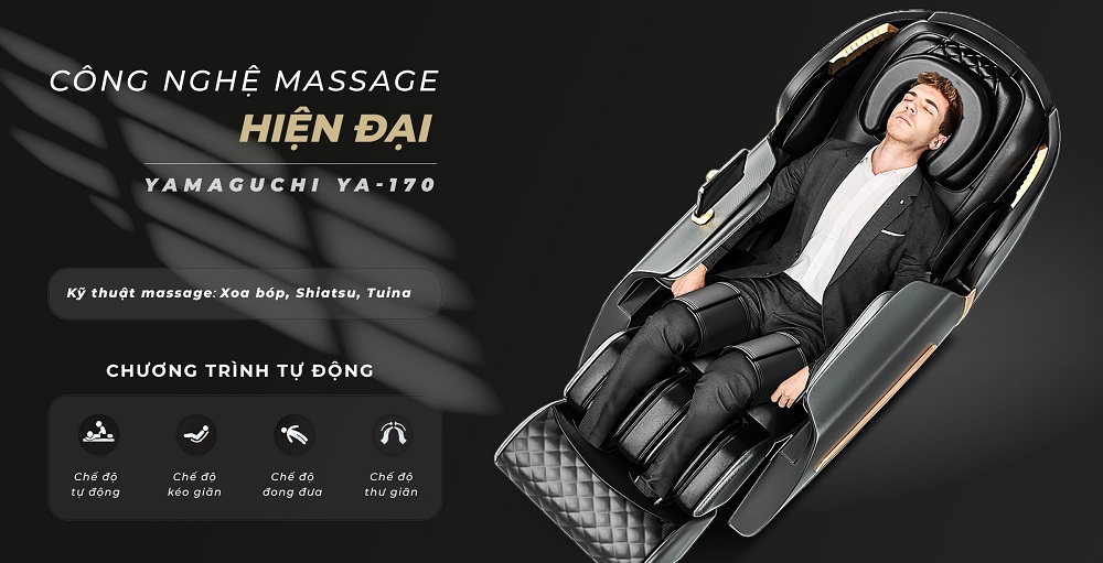 Trải nghiệm công nghệ massage hiện đại từ Yamaguchi