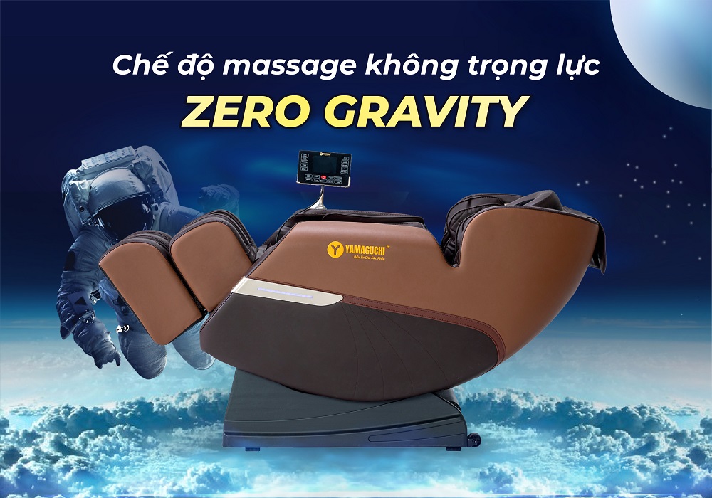 Chế độ massage không trọng lực Zero Gravity đột phá