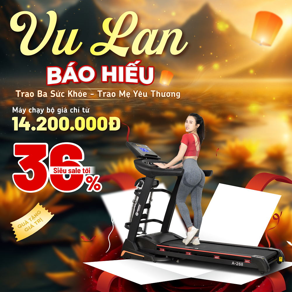 Mua máy chạy bộ giá chỉ từ 14.200.000đ