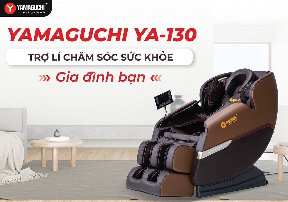 Ghế massage Yamaguchi YA-130 đem đến cho bạn sự thoải mái tối đa