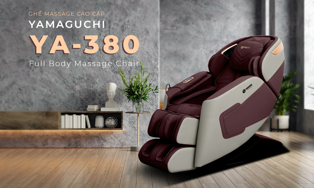 Ghế massage Yamaguchi YA-380 thấu hiểu cơ thể bạn