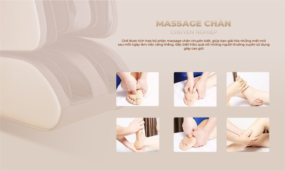 Tận hưởng cảm giác massage chân chuyên sâu