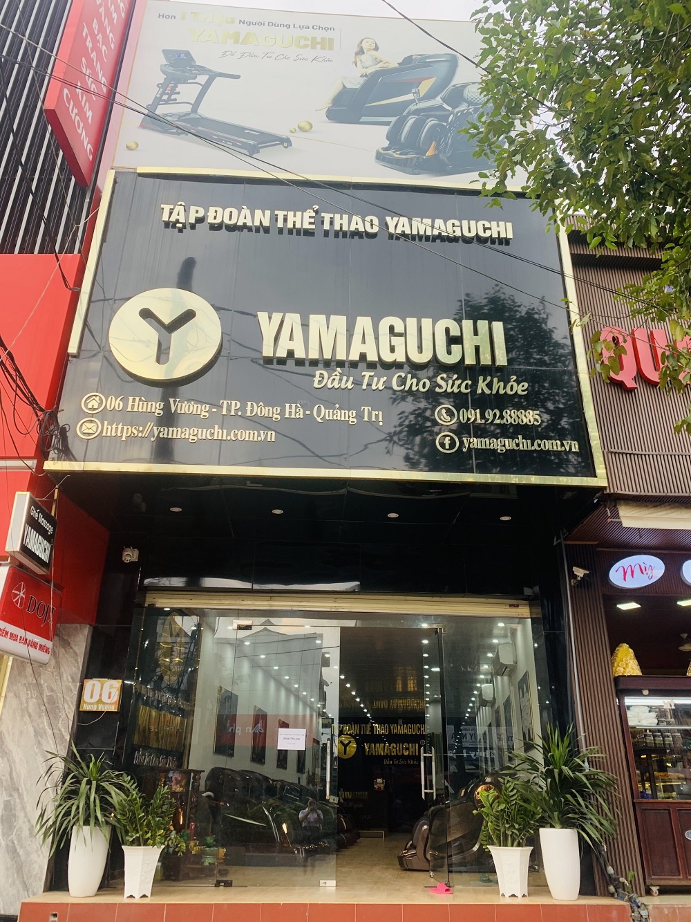 Toàn cảnh cửa hàng ghế massage bán chạy tại Quảng Trị