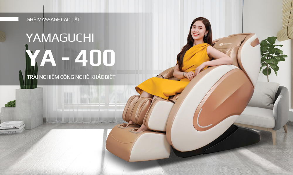 Ghế massage Yamaguchi YA-400 ghế massage cho cả gia đình bạn