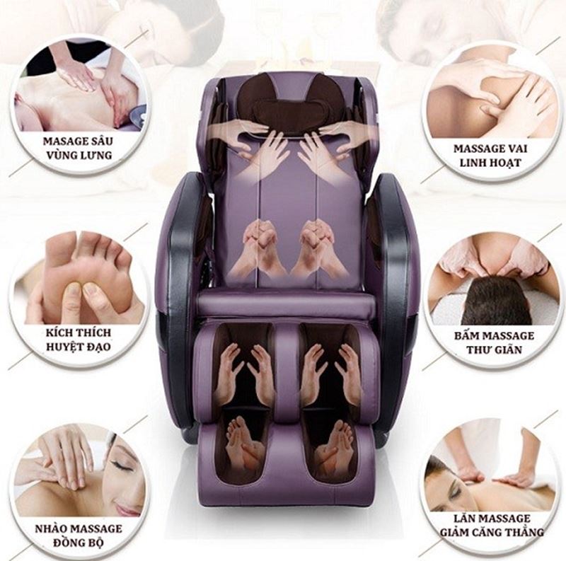Hướng dẫn sử dụng ghế massage với chế độ thủ công