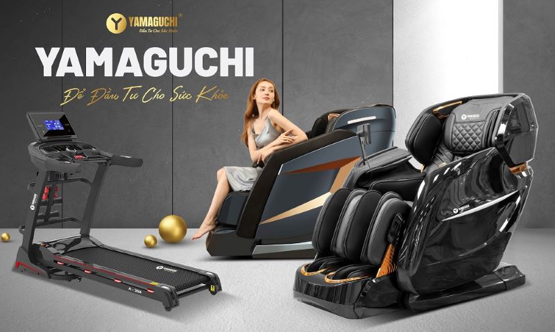 Yamaguchi - thương hiệu ghế massage cho mọi nhà