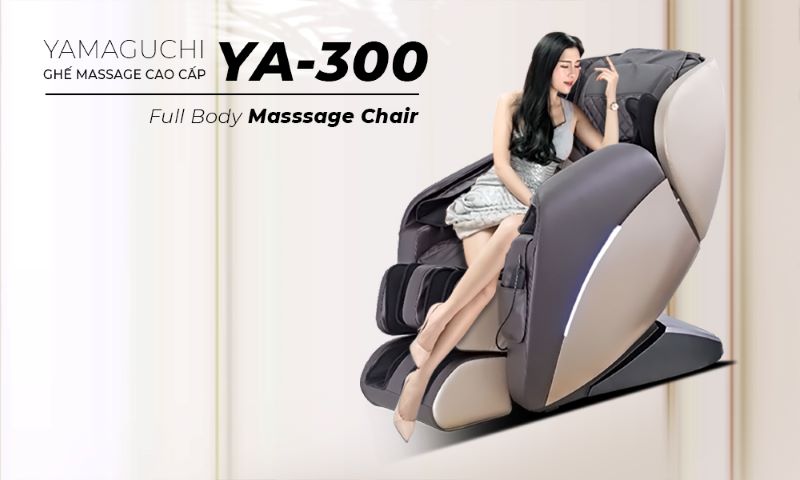 Nạp nhanh năng lượng cùng ghế massage Yamaguchi YA-300