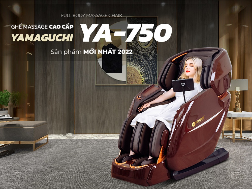 Ghế massage nhiệt hồng ngoại Yamaguchi YA-750