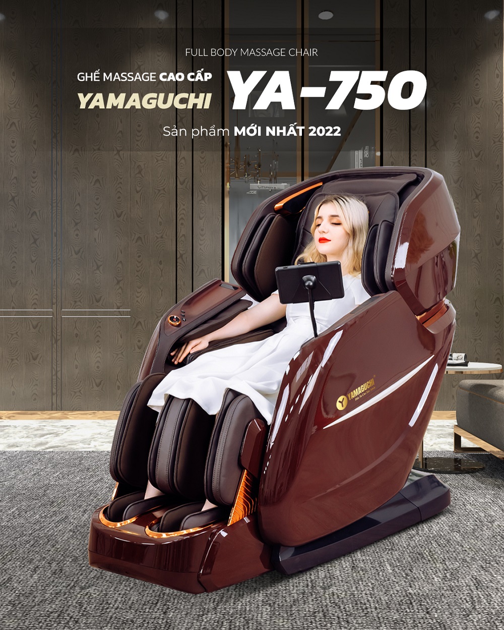 Thương hiệu bán ghế massage toàn thân 3D, 4D, 5D, 6D chất lượng