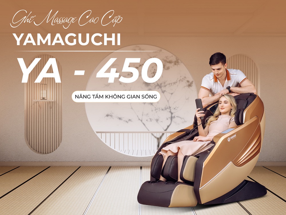 Yamaguchi thương hiệu ghế massage được khách hàng đánh giá cao