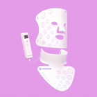 Mặt nạ silicon trẻ hóa da cổ Yamaguchi LED Light Neck Mask