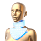 Mặt nạ silicon trẻ hóa da cổ Yamaguchi LED Light Neck Mask