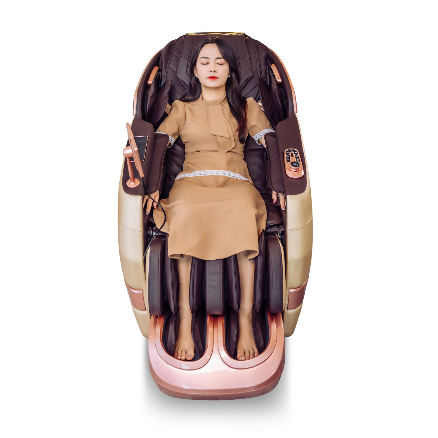 Ghế Massage Yamaguchi YA-155 Nâu Vàng